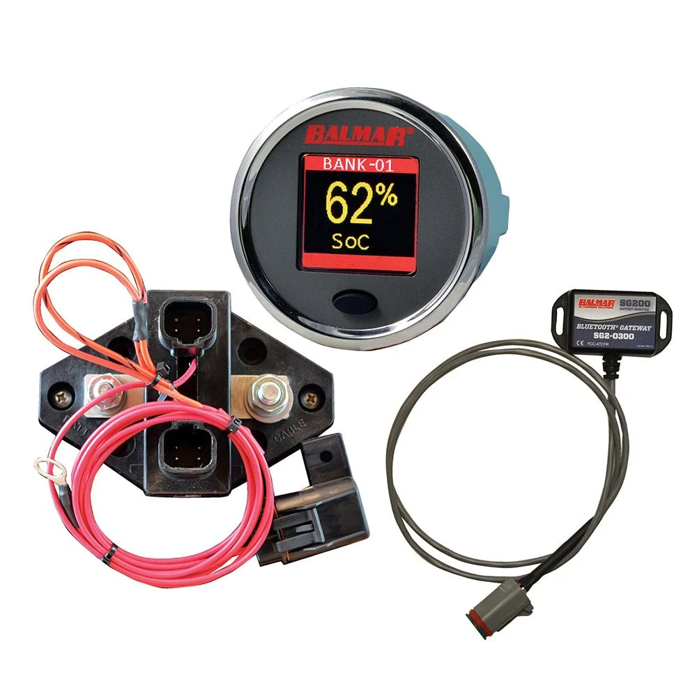 Balmar SG210 Battery Monitor Kit w/Display Shunt Gateway – Marine Boat Replacement Part