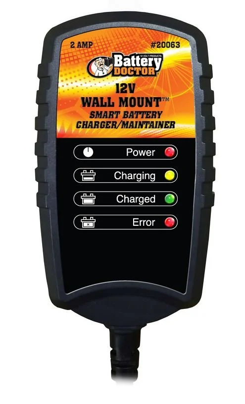 BATTERY DOC 12V 2 AMP WALL MOUNT
