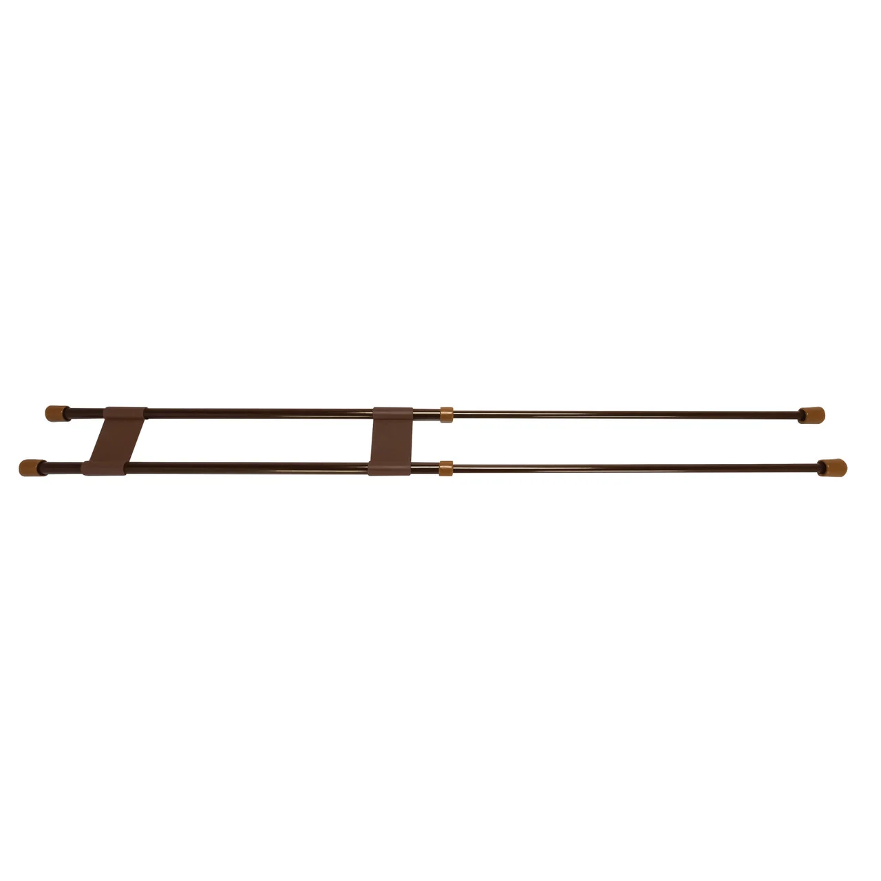 Camco 44078 Double Refrigerator Bar - 19" to 34", Brown - 44078
