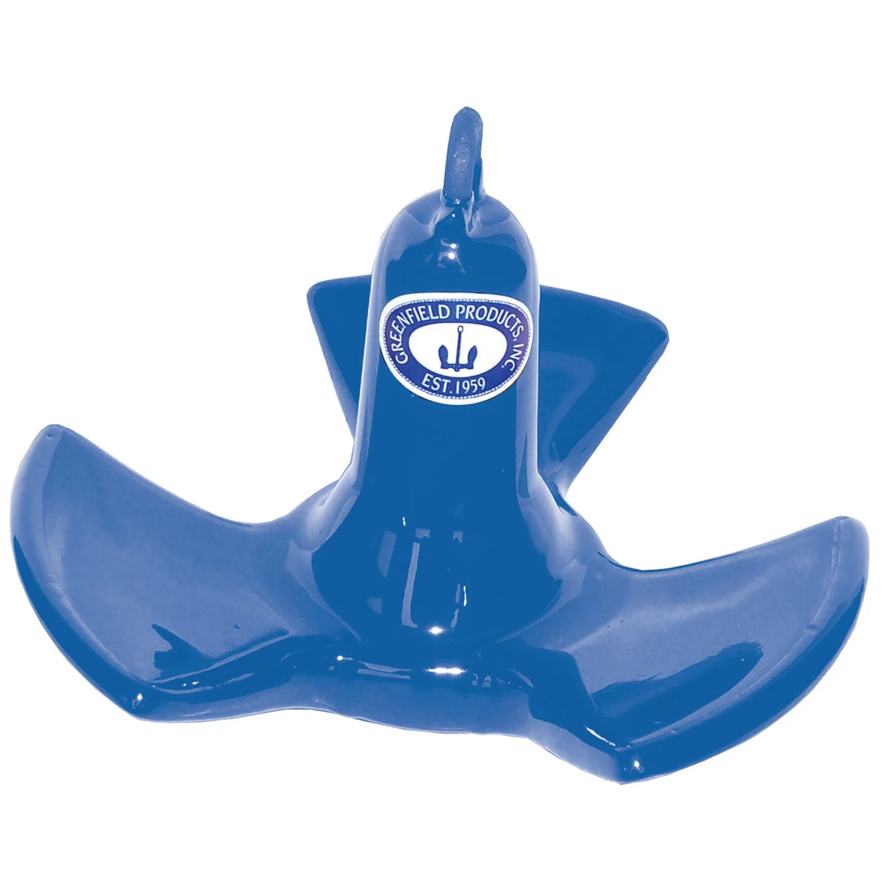 Greenfield 530-R Vinyl Coated River Anchor - Royal Blue, 30 lb. - 530-R