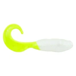 Berkley Gulp! Saltwater Swimming Mullet - 6" - Pearl White/Chartreuse