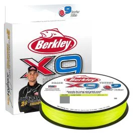 Berkley X9 Flame Green Braid - 30lb - 328 Yds - X9b33030-Gg