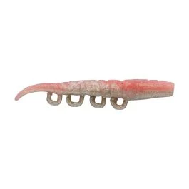Berkley Gulp! Saltwater Turbo Shrimp - 4" - Flamingo Chrome