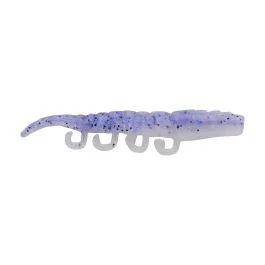 Berkley Gulp! Saltwater Turbo Shrimp - 5" - Violet Haze Fleck
