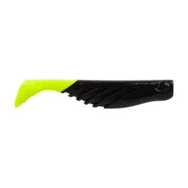 Berkley Gulp! Saltwater Ripple Mullet - 4" - Morning Glory/Chartreuse Gsrm4-Mg