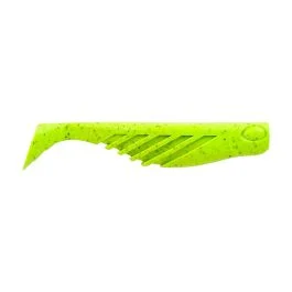 Berkley Gulp! Saltwater Ripple Mullet - 3" - Chartreuse Pepper Gsrm3-Cp