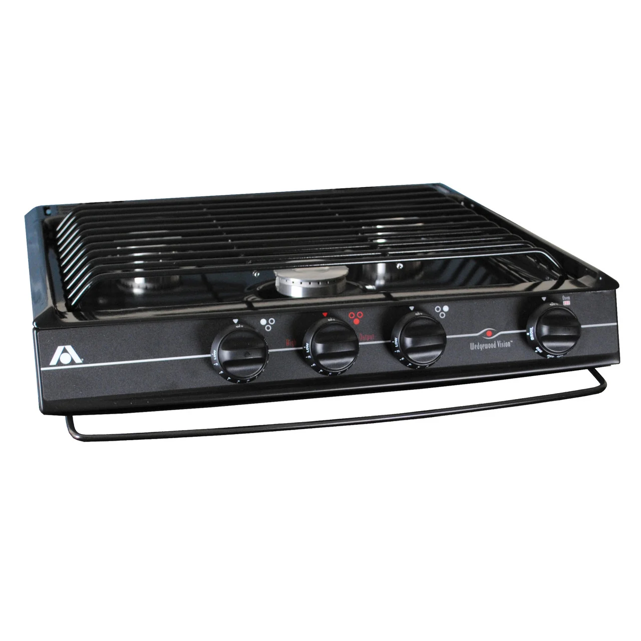 Atwood 52943 Wedgewood CV-35 B Slide-In Cooktop, Open Burner - Black - 50300