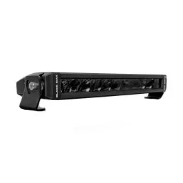 Black Oak Single Row Slim 10" 150w Dual Color Led Light Bar - White & Yellow - Combo Beam