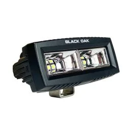 Black Oak 4" Marine Spreader Light Flood Scene Led Pro Series 3.0 - Black