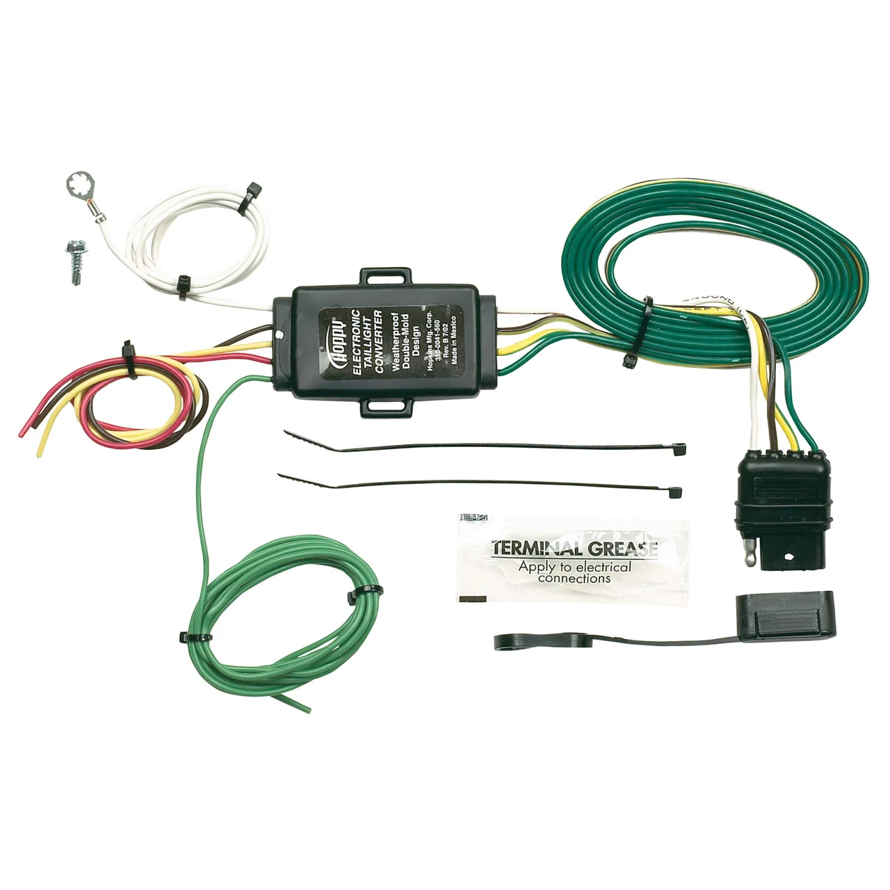 Hopkins Towing Solutions 48925 Power Tail Light Converter with 4 Flat Connector - 72" - 48925