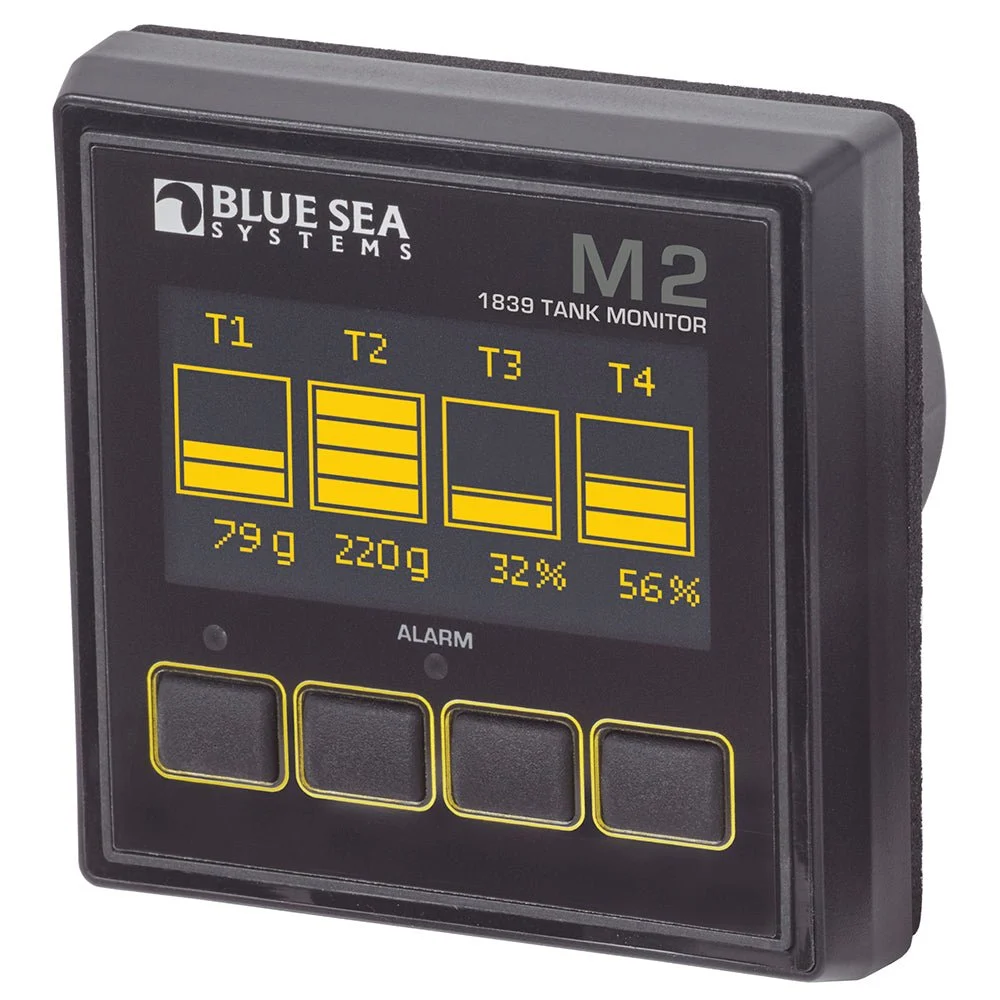 Blue Sea Systems 1839 M2 OLED Tank Monitor – Marine Boat Replacement Part