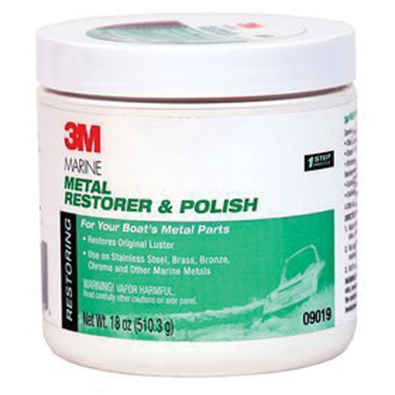 3M 09019 Marine Restorer and Polish - 18 oz. Paste - 7000000616