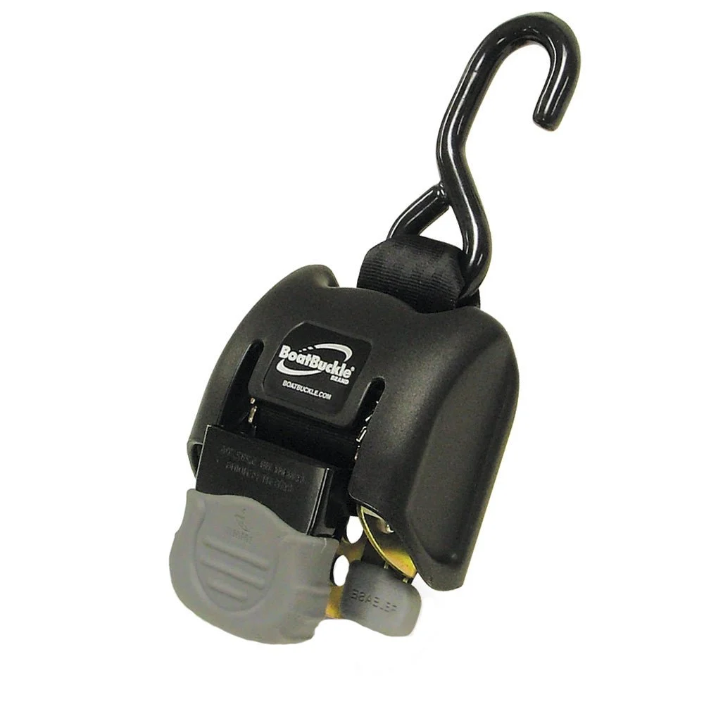 BoatBuckle G2 Retractable Transom Tie-Down - 2"-43" - Pair – Marine Boat Replacement Part
