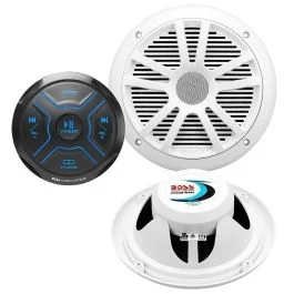 Boss Audio Mg150w.6 Kit W/Mgr150b & 2 Mr6w Speakers