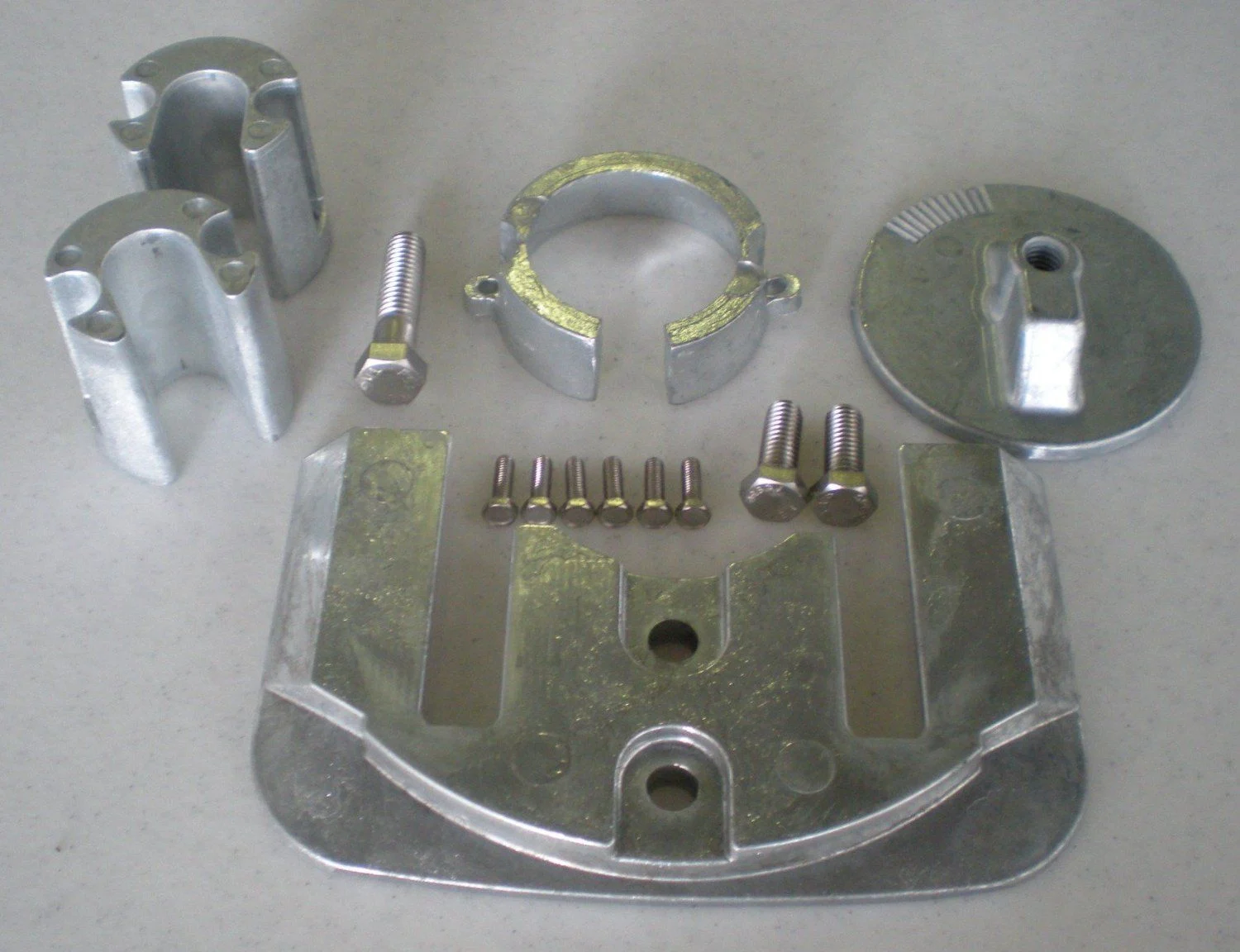 Mercruiser Bravo I Zinc Anode Kit Military Grade Zinc