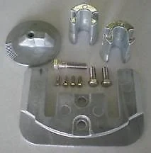 Mercruiser Bravo II and III Zinc Anode Kit Military Grade Zinc
