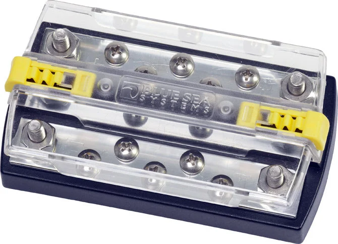 BSS Dua lBus Plus 150A Bus Bar - 5/16"-18 Stud 5 Gang