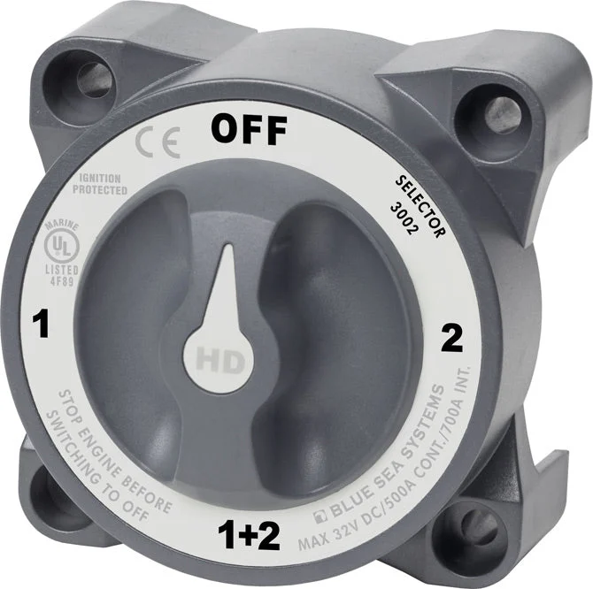 BSS Heavy Duty Series Selector Battery Switch