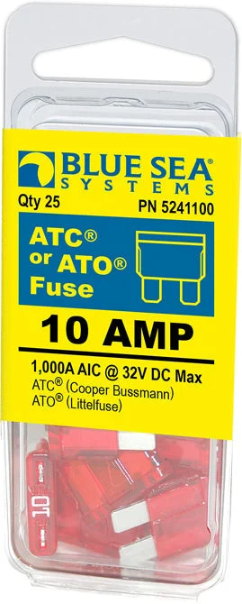 BSS ATO/ATC Fuse - 10A (25/PK)