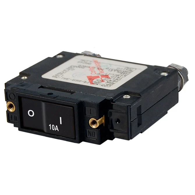 BSS C-Series Flat Rocker Circuit Breaker - Single Pole 10A