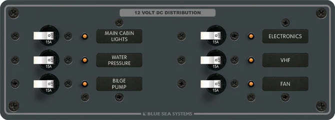 BSS Breaker Panel DC 6 Pos