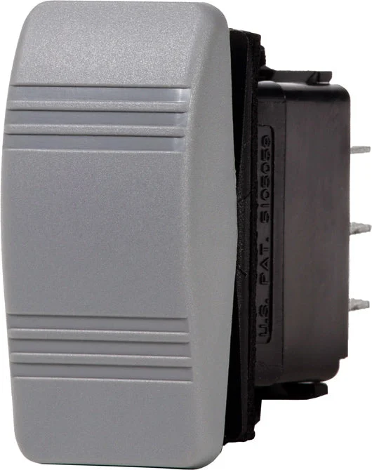 BSS Contura Switch SPST Gray - OFF-(ON)