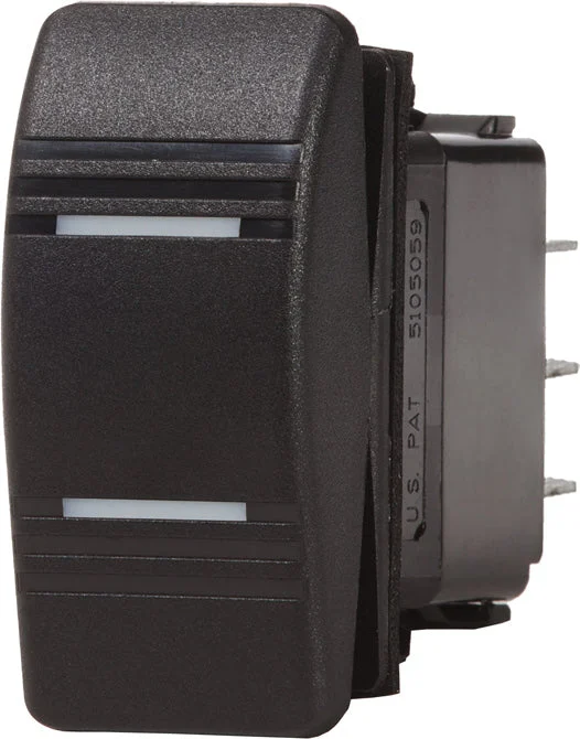 BSS Contura Switch DPDT Black - ON-OFF-ON