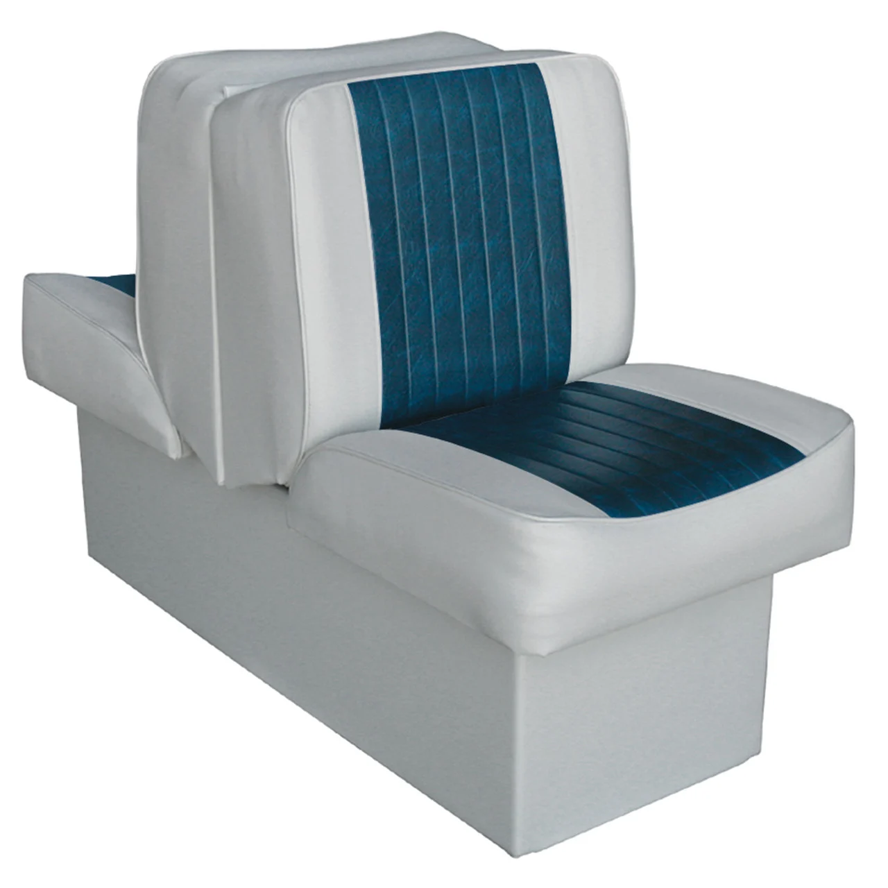 Wise 8WD707P-1-660 Lounge Seat - Grey/Navy - 8WD707P-1-660
