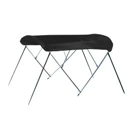 Carver 3 Bow 4681u Bimini Top W/Boot - Black Acrylic