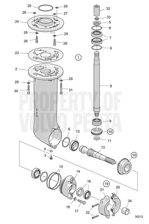 Volvo Penta - Sealing Ring - Volvo Penta (3593663)