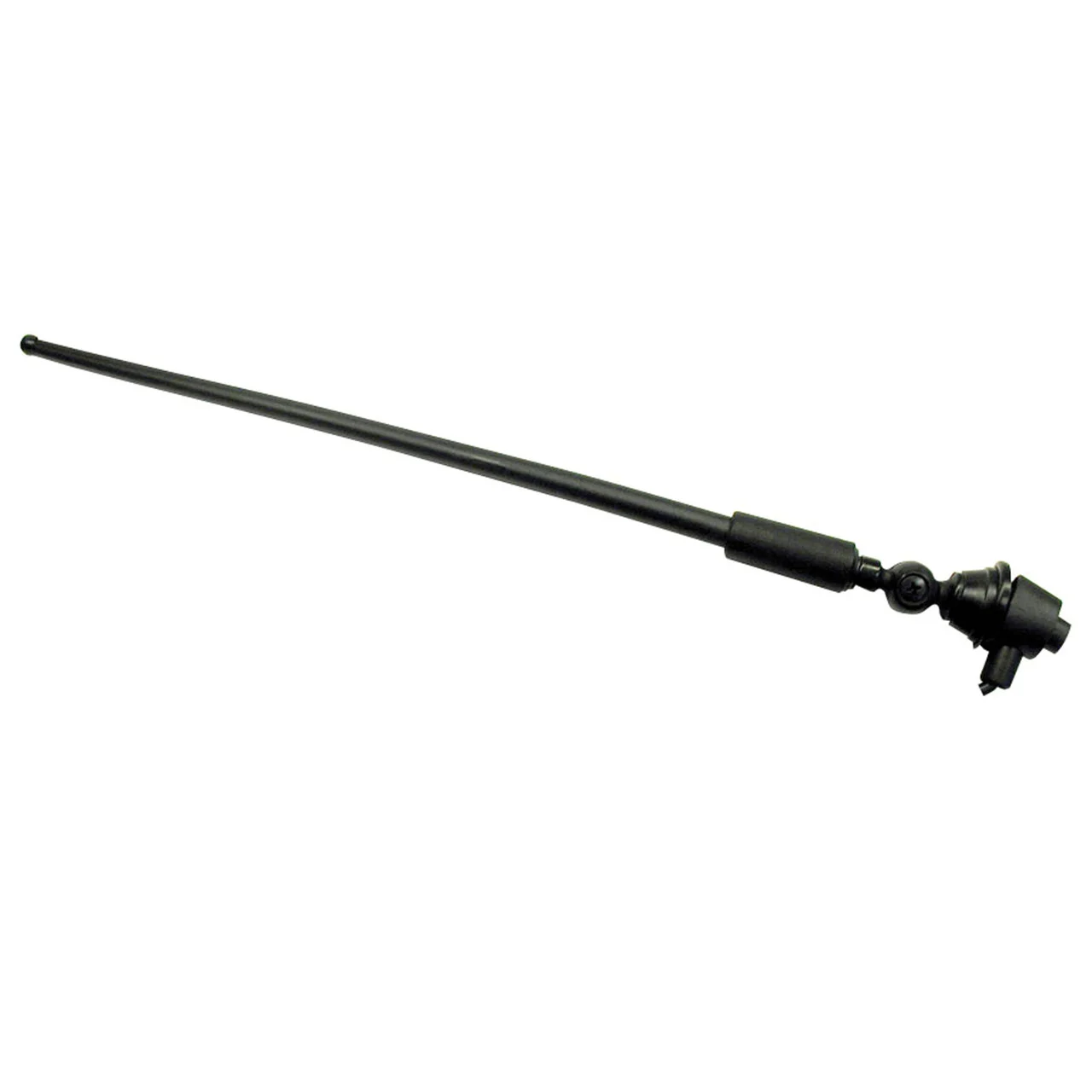 Peterson 95011-1 Universal Rubber-Mast Antenna - Top/Side Mount, Black - 95011-1
