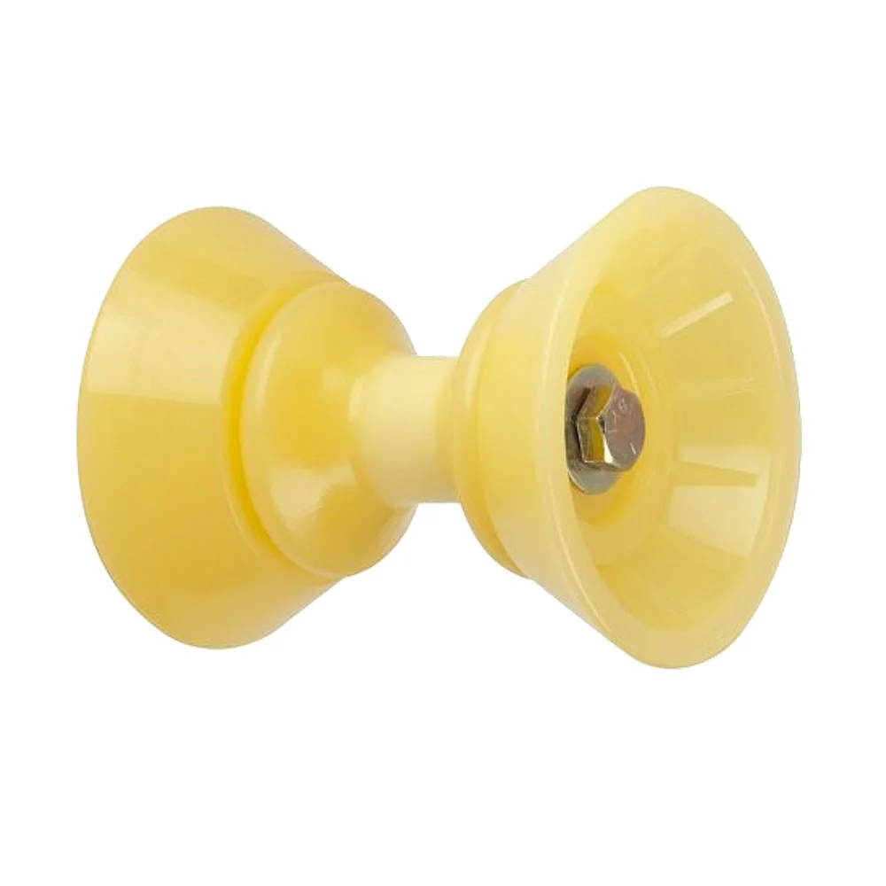C.E. Smith 3" Bow Bell Roller Assembly - Yellow TPR – Marine HVAC Replacement Part