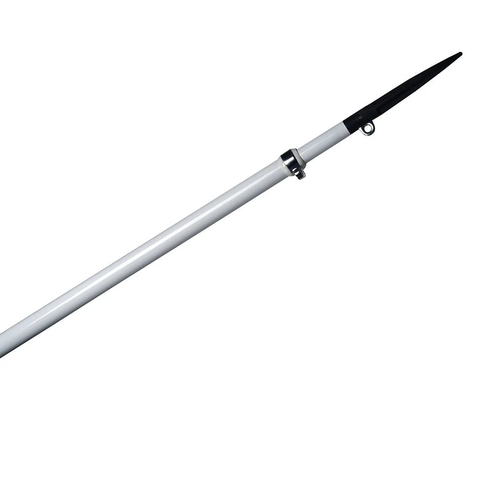 C.E. Smith Gen2 Carbon Fiber Center Rigger Pole - 12' - White - Single – Marine Boat Replacement Part