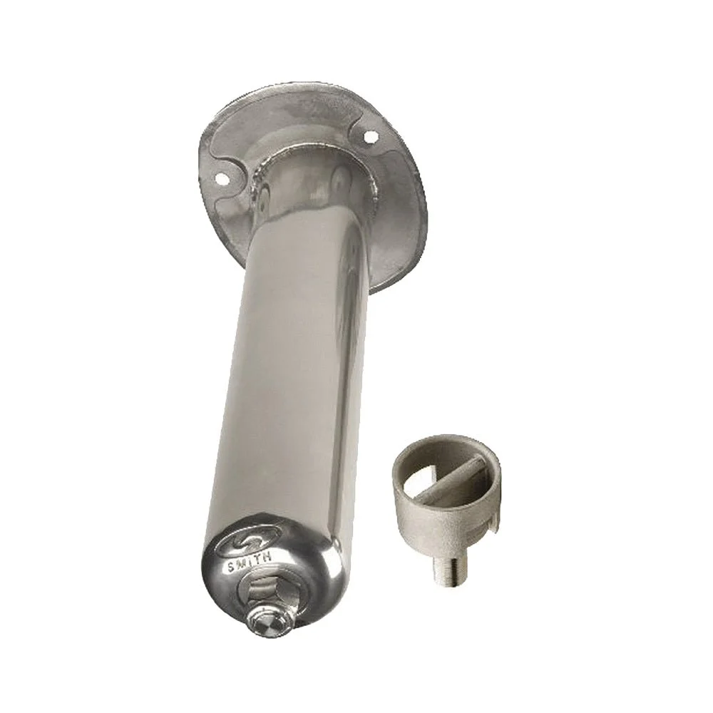 C.E. Smith Stainless Steel Flush Mount Rod Holder - 30 Degree – Marine Boat Replacement Part