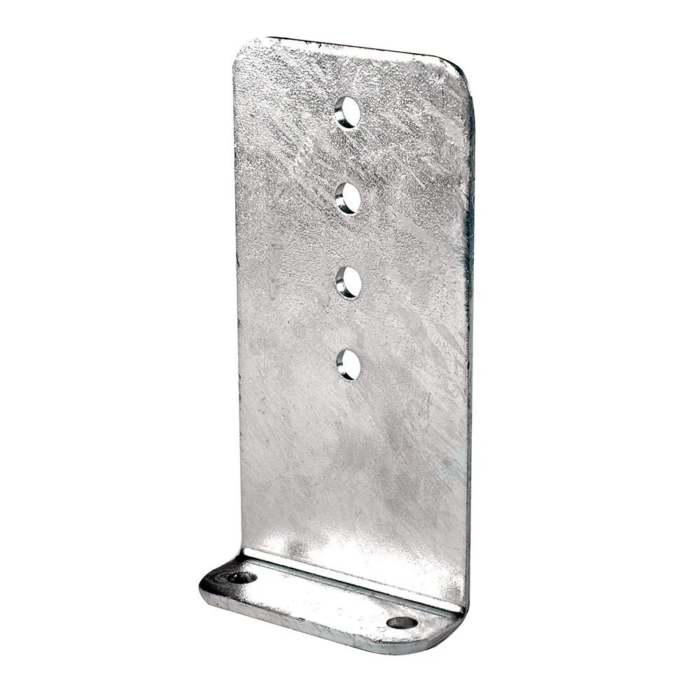 C.E. Smith Vertical 90° Bunk Bracket - 5" x 10" - Aluminum – Marine Boat Replacement Part
