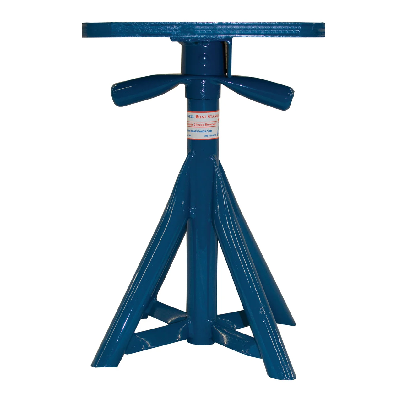 Brownell Boat Stands MB-4 Adjustable Motor Boat Stand - Painted Finish, 18" to 25" (46-64 cm) - MB4