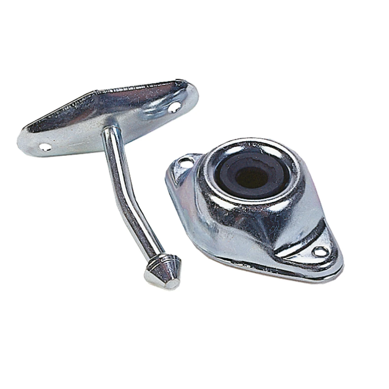 JR Products 10314 Plunger Door Holder - Angled, 4-3/4" - 10314