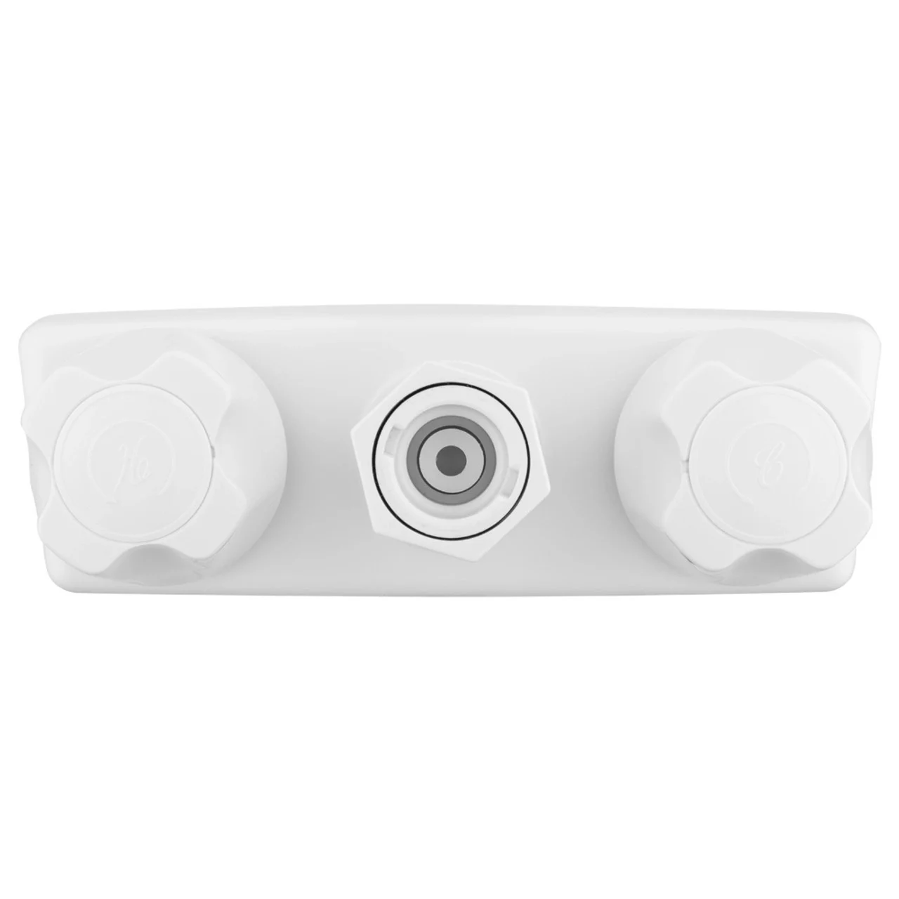 Dura Faucet Df-sa180-wt Rv Exterior Quick Connect Faucet - White - DF-SA180-WT