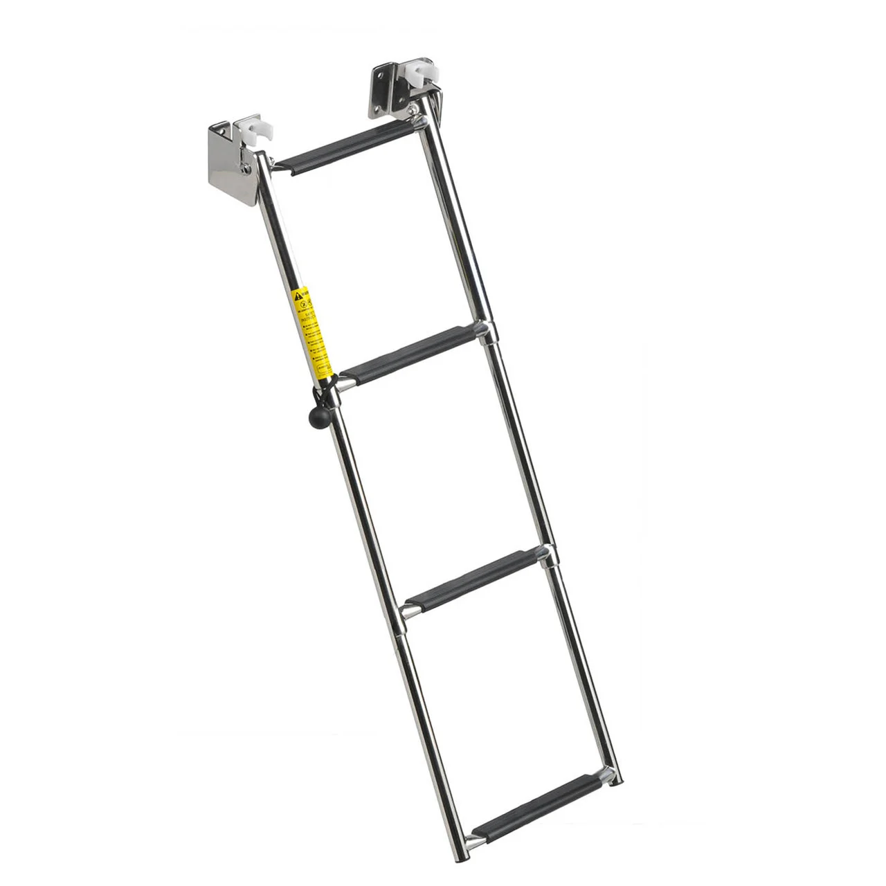 Garelick 19684 Telescoping Transom Ladder - 4-Step - 19684
