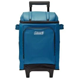 Coleman Chiller 42-Can Soft-Sided Portable Cooler W/Wheels - Deep Ocean