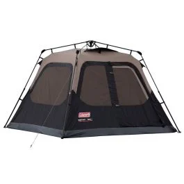 Coleman 4-Person Cabin Camping Tent W/Instant Setup - Black