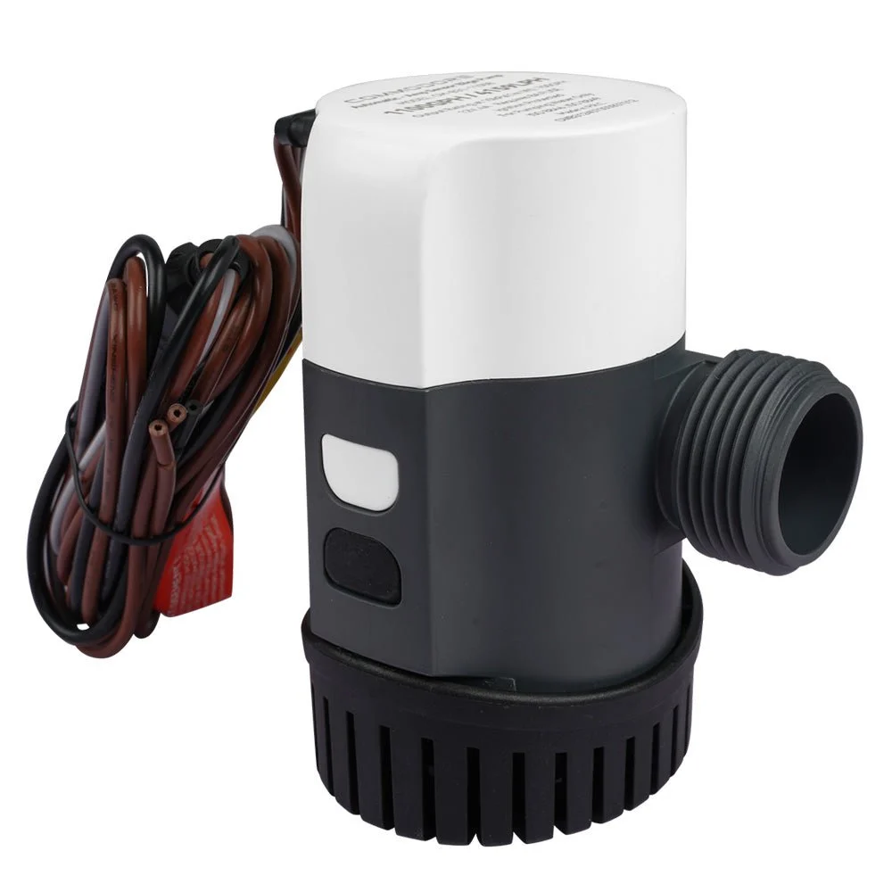 Commodore 1100 GPH Non-Automatic Bilge Pump - 12V – Marine Boat Replacement Part