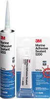 3m Marine - Marine Sealant - 5200 White - 10 Oz - 6500