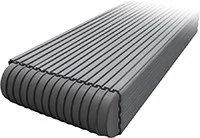 Caliber - Bunkwrap Kit W/end Caps - Black - 16x2x6 - 23052-BK