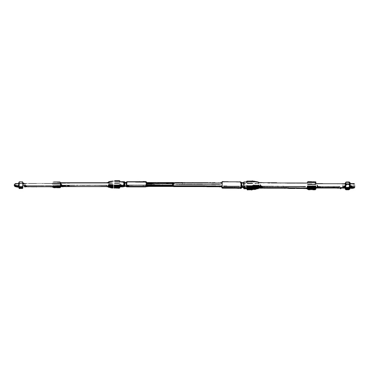 Uflex C8X18 C8 Engine Control Cable - 18' - C8X18