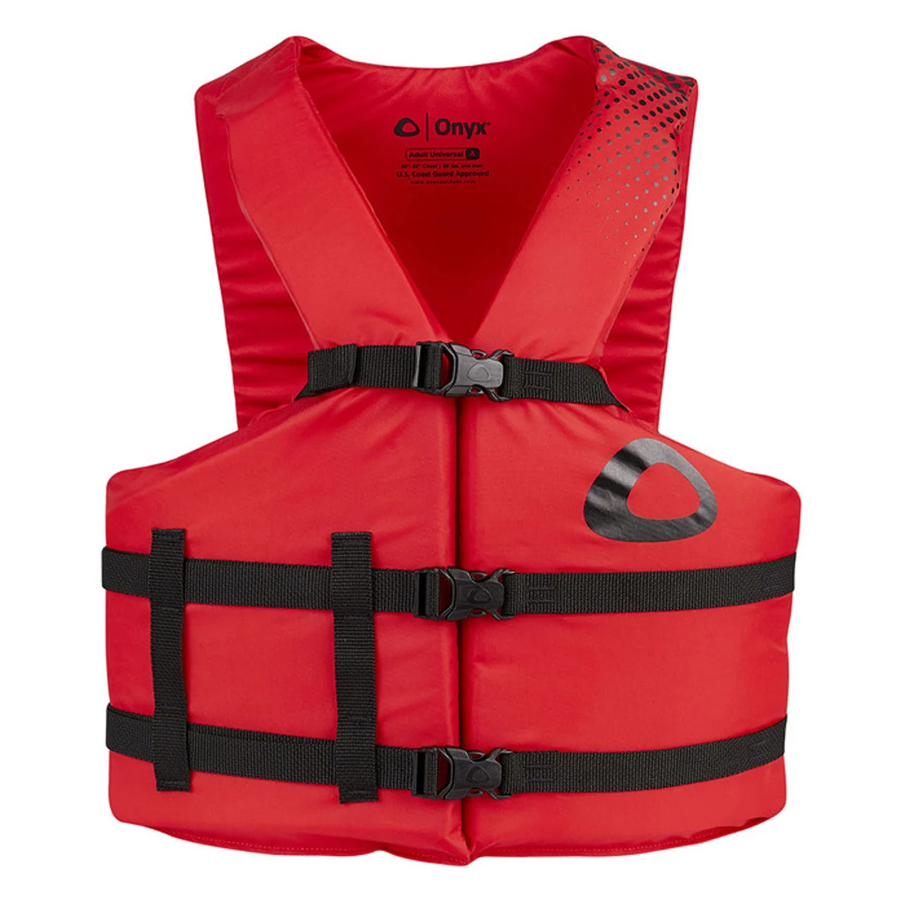 Onyx 103700-100-005-18 Adult Comfort General Purpose Vest - Oversize, Red - 103700-100-005-18