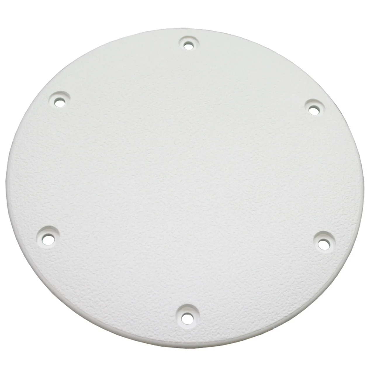 T-H Marine DSSDP-1-2-DP Designer Series Screw Down Deck Plates, 6" - Black - DSSDP-1-2-DP