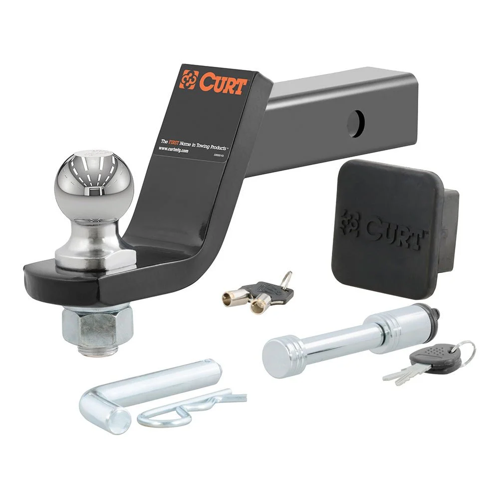 Curt Towing Starter Kit w/2" Ball - 2" Shank - 7,500 lbs - 4" Drop – Marine Boat Replacement Part