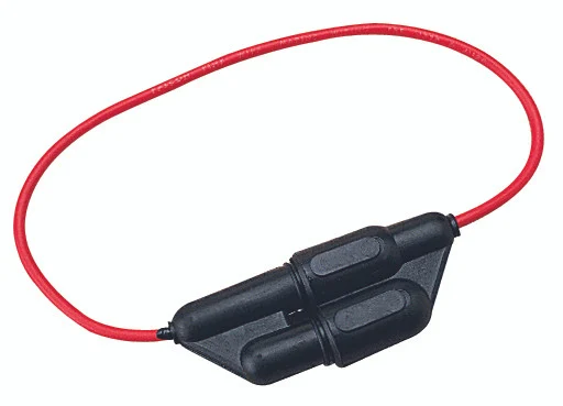 Sea-Dog 420563-1 Line Watertight Inline Dual Fuse Holder - 15 Amps, 14 Gauge Wire - 420563-1