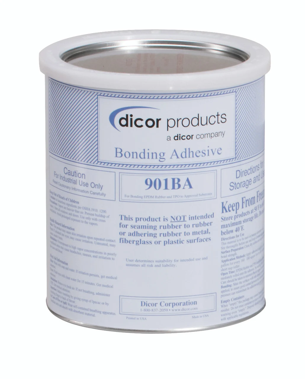 Dicor 917BA-5 EPDM Water Based Bonding Adhesive - 5 Gallon - 917BA-5